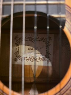 Manuel Bellido Concert Flamenco guitar (Blanca)