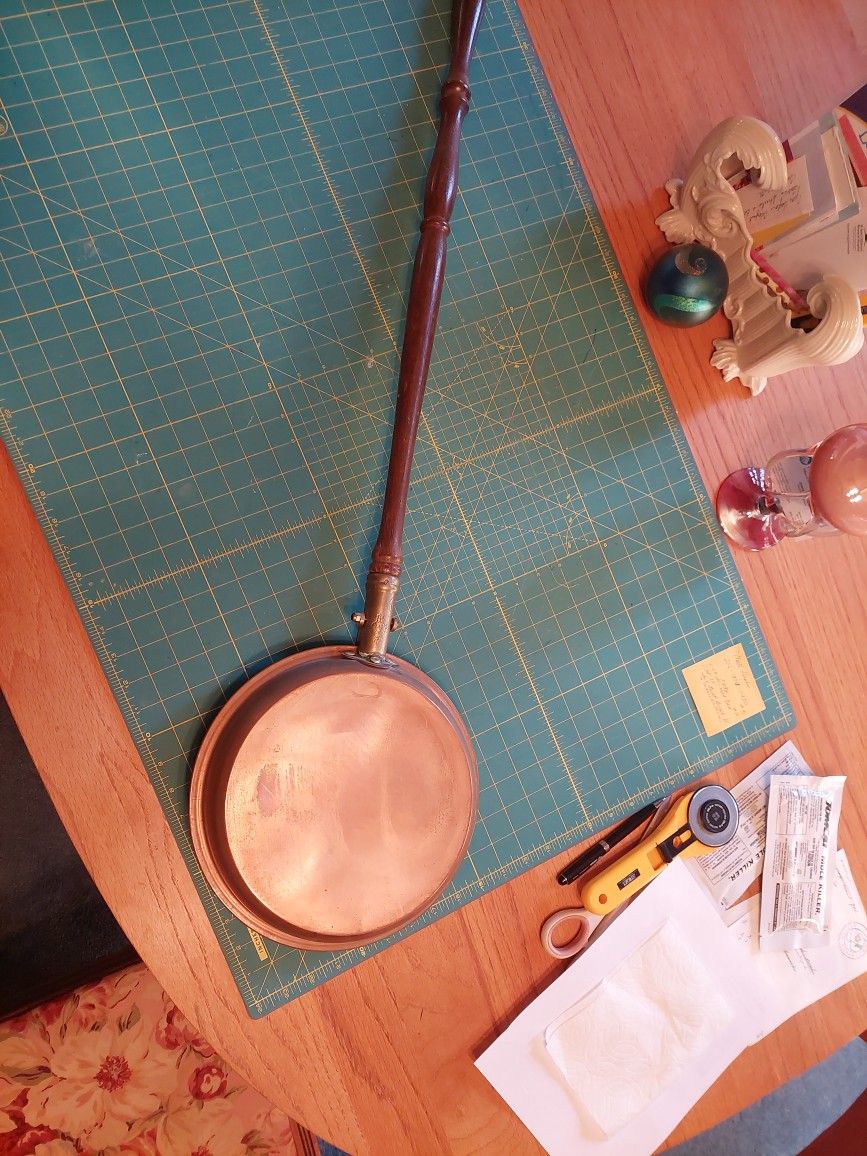 Bed Warmer Antique Copper