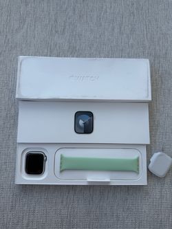 Apple Watch Series 9 41mm GPS Silver Aluminum A2978 Box Charger Band 86%