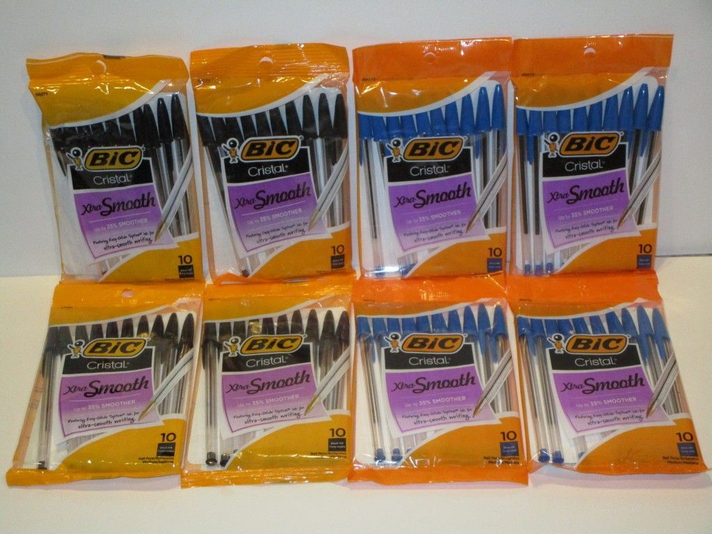 HUGE BLOWOUT SALE ON BIC PEN 10 PACKS!!!!! ONLY .50 EACH!!!!! STOCK UP!!!!!