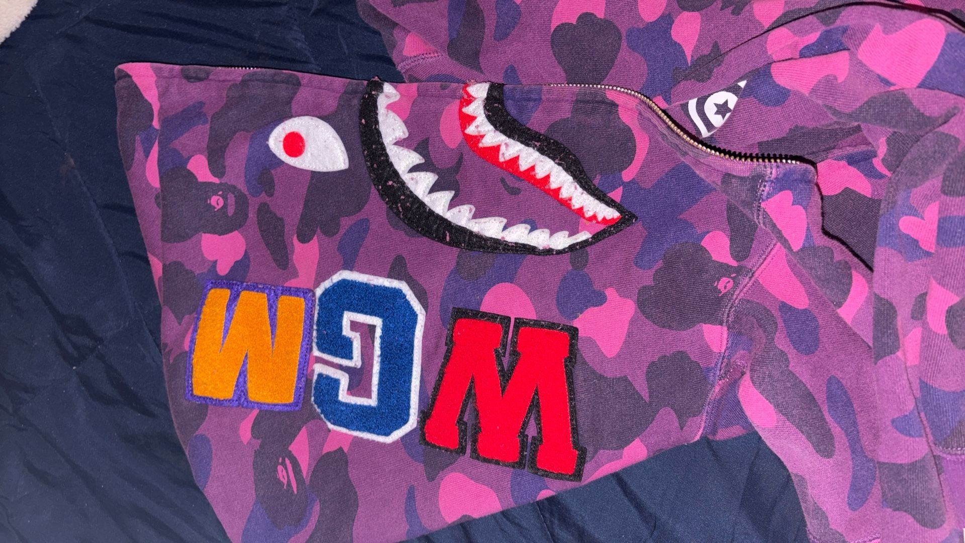 Stock X Bape Hoodie Camo