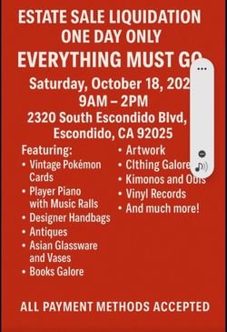 Big Sale !!! Come Check Out Our Inventory