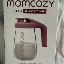Mom Cozy Glass Pitcher 