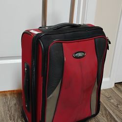 Carry-on Luggage, 21"HX14"LX8"W, Skyway 2 Wheels Luggage
