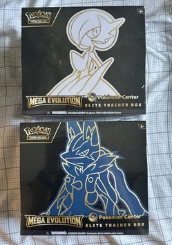 Pokemon Center Mega Evolution Gardevoir & Lucario Elite Trainer Box ETB Set