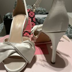 KATE SPADE Bridal Bow Sandals 