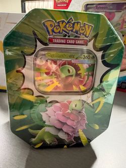 Pokémon TCG Mega Meganium ex Tin