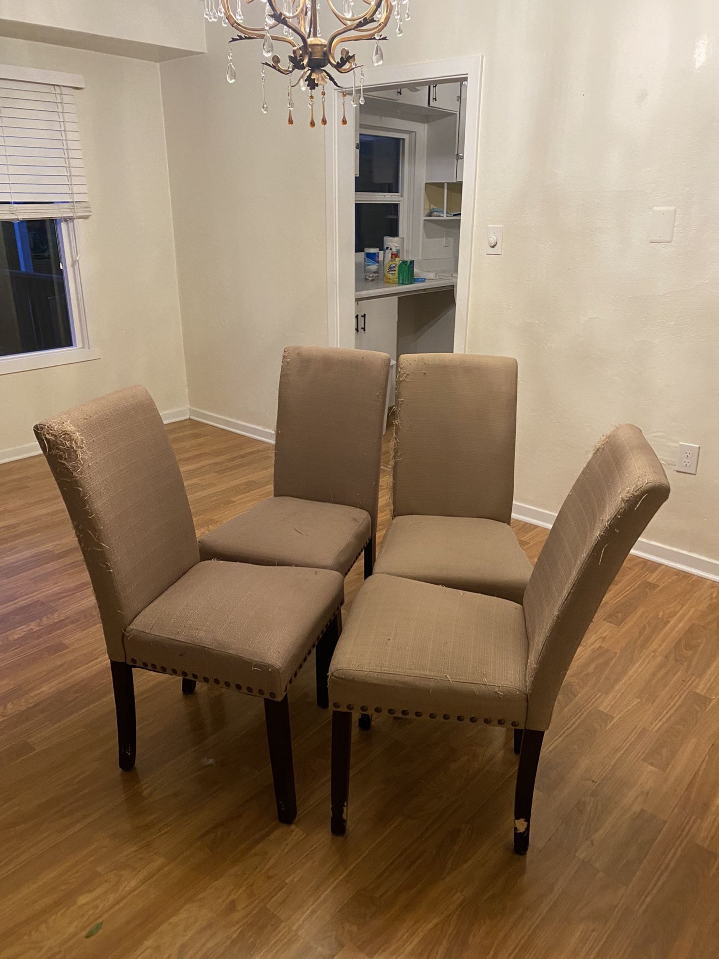 Free: 4 Dining Room Chairs
