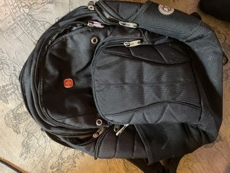 Black Backpack Swiss