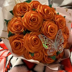 Ramos, bouquets, flowers, eternal roses, bear