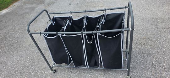 4 bag laundry hamper