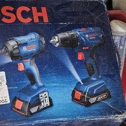 Bosch Combo Pack Impact Driver And Drill Driver