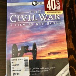 PBS The Civil War 6 Disc Set New Never Opened