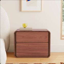 AllModern Berkeley Walnut Nightstand – New in Box 📦