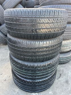 215/45/R17 las 4 llantas usadas instaladas y balanceadas