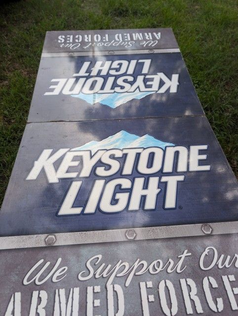 Keystone Light Fold Out Table 