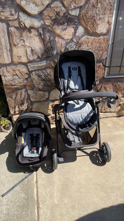 Evenflo Pivot Modular Travel System LiteMax Casual Gray
