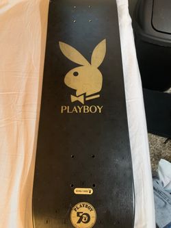 Limited edition playboy skateboard 50th anniversary!!!!!! One of the first 200 made 0246/1000