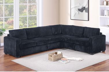 Jumbo corduroy couch new in box