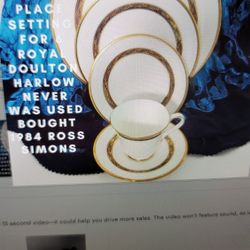 Royal Doulton   Harlow   (6)  5 Piece   Place Setting 