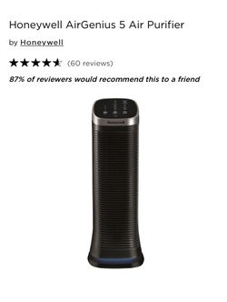 Honeywell AirGenius 5 Air Purifier-$150
