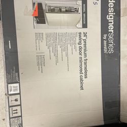 Glass Medicine Cabinet 