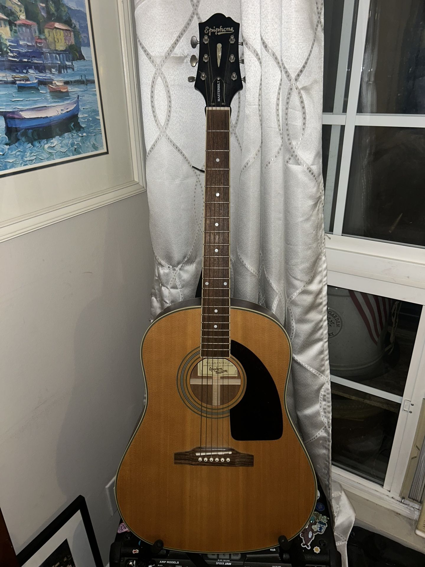 Epiphone Masterbilt AJ 500M Nat Acoustic Guitar