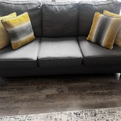 Maxwell Gray Queen Sleeper Sofa 
