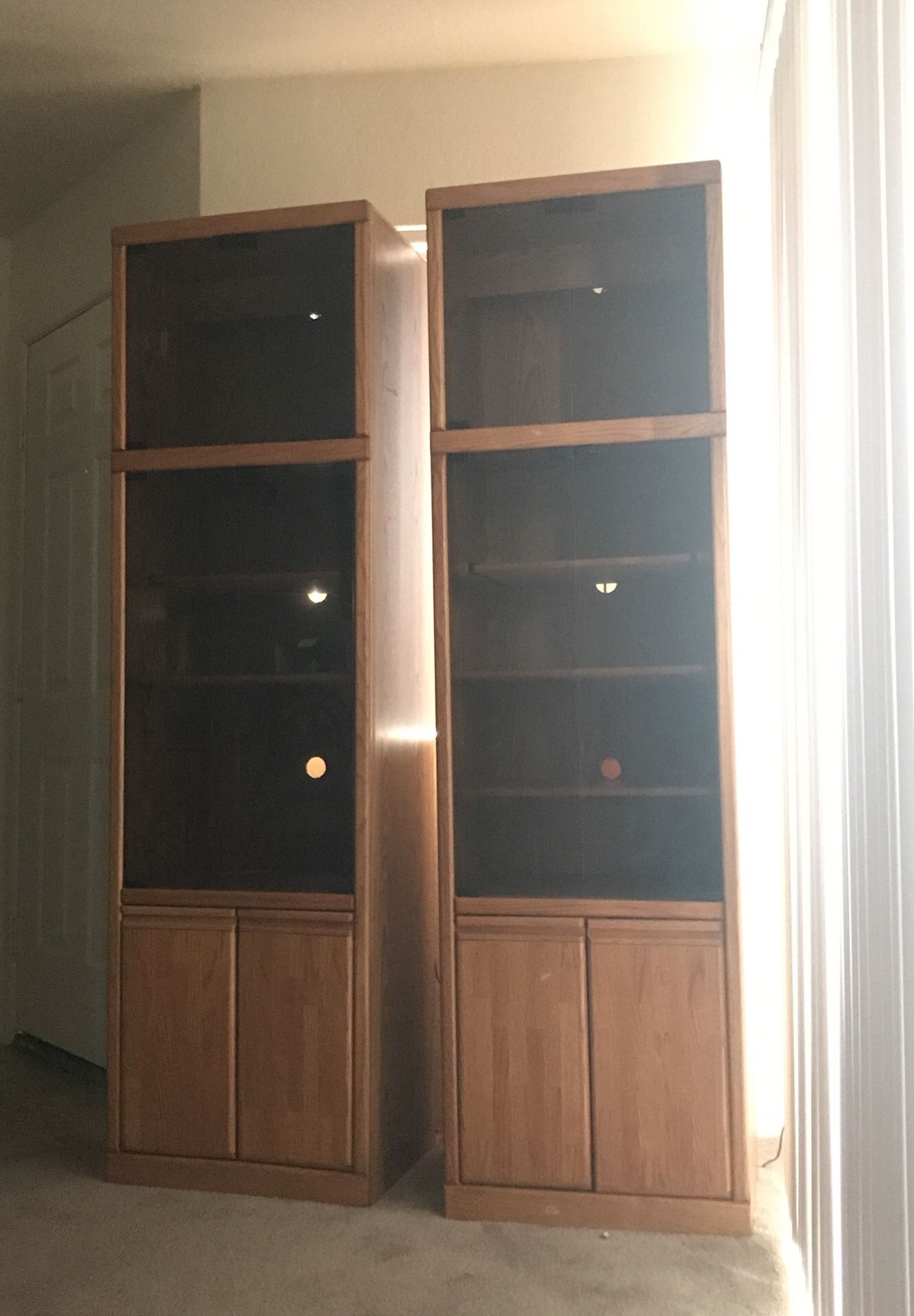 Entertainment center pieces
