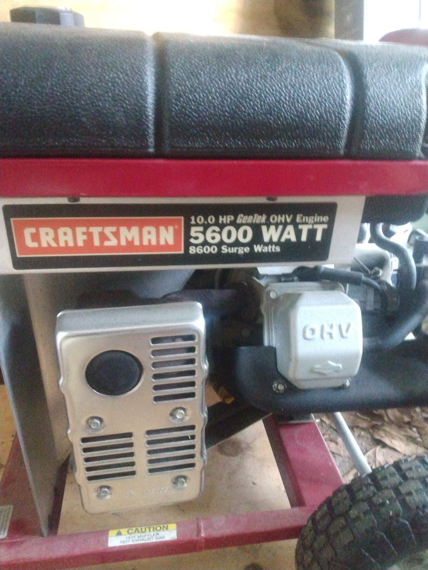 Craftsman 5600 Generator Runs And Works Perfect. 
