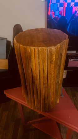 Side wooden table