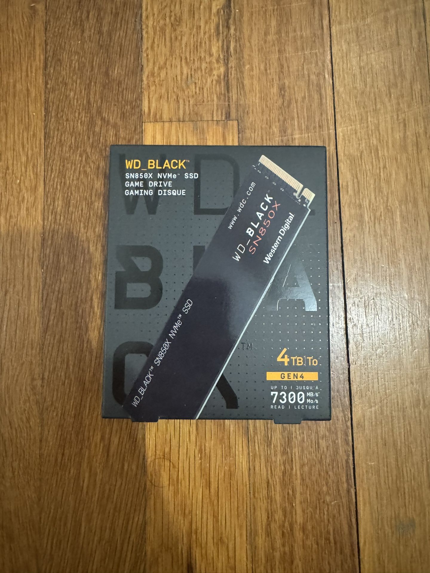 WD SN850X 4TB INTERNAL SSD PCIE GEN 4 NVME