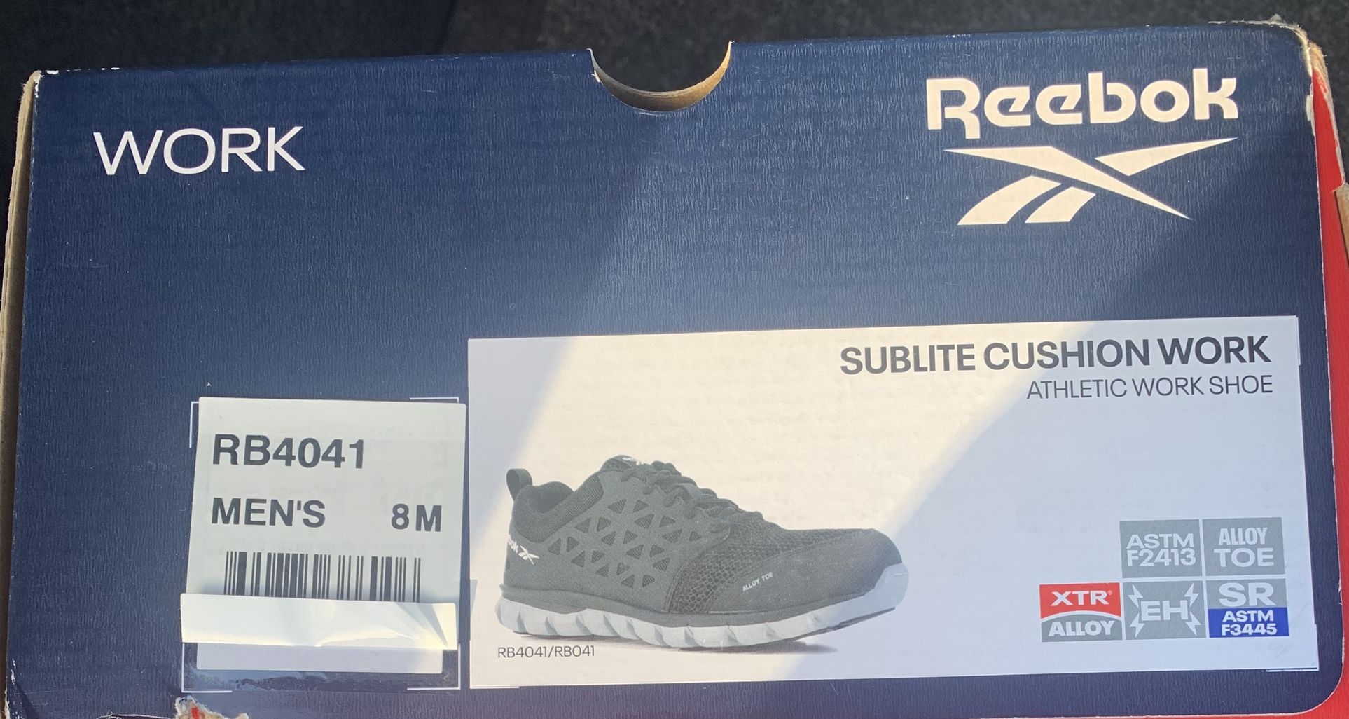 Reebok Steel Toe Work Shoes – Used Like New – Great Condition!