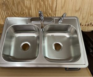 Double Bowl Kitchen Sink