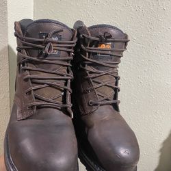 Timberland Pro 24/7 Steel Toe Slip Resistant Waterproof Work Boots Size 13 W