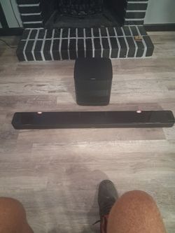 Boss sounbar n sub woffer
