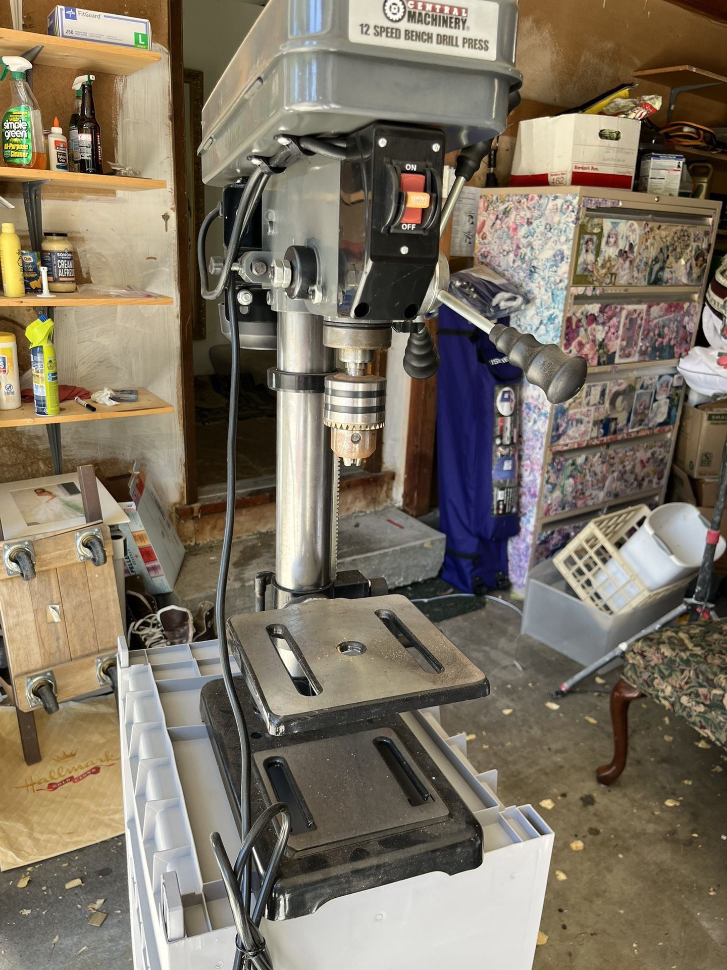12 speed bench drill press. $80 OBO