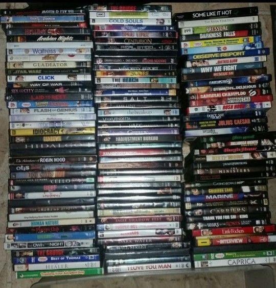 120 dvd dvds movie movies lot $45obo