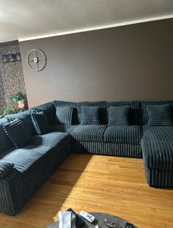 Sectional sleeping sofa