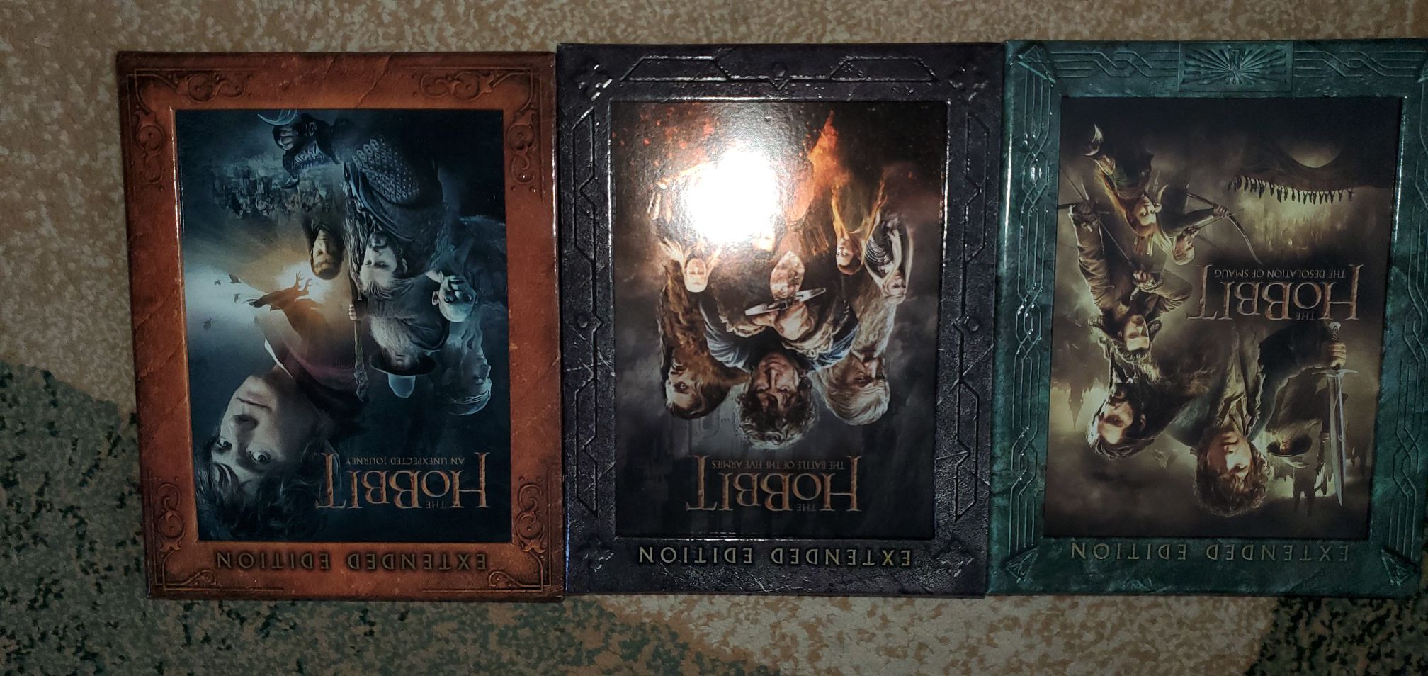 Lord of the Rings and The Hobbit Extended version Blu-ray