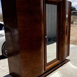1920s Art Deco Armoire 