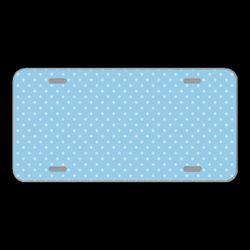 License Plate Novelty Car Front Paper Texture Scrapbooking Delicate