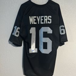 Jakobi Meyers Las Vegas Raiders Certified Autograph Jersey