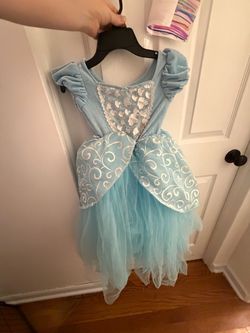 Girls Cinderella Princess Costume Dress, size 4-5T