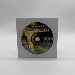 Army Men Sarge’s Heroes 2 3DO (PS1, Sony Playstation 1 ) Disc Only Tested