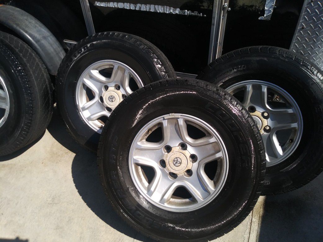 TIRES/RIMS FOR TOYOTA