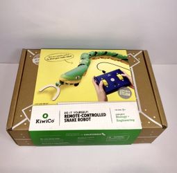 KiwiCo Remote Controlled Snake Robot - Biology & Engineering Kit, Brand New 
