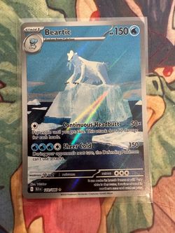 Beartic Pokemon Black Bolt