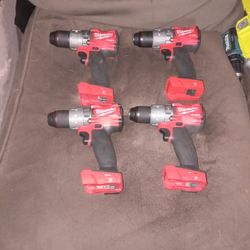 New Milwaukee M18 Fuel 3rd Hammer Drill Tool Only 90 Each
