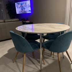 Marble Dining Table For 4